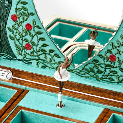 Ballet Musical Jewellery Box – Sleeping Beauty Walnut Wood: Sleeping Beauty Walnut Wood