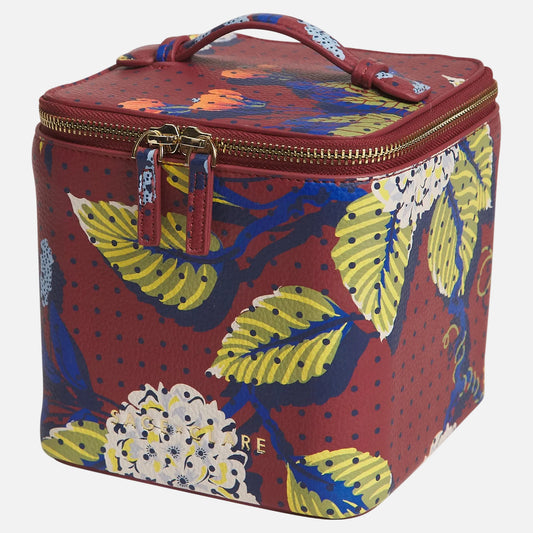 Heidi Small Vanity Case - Burnt Sienna