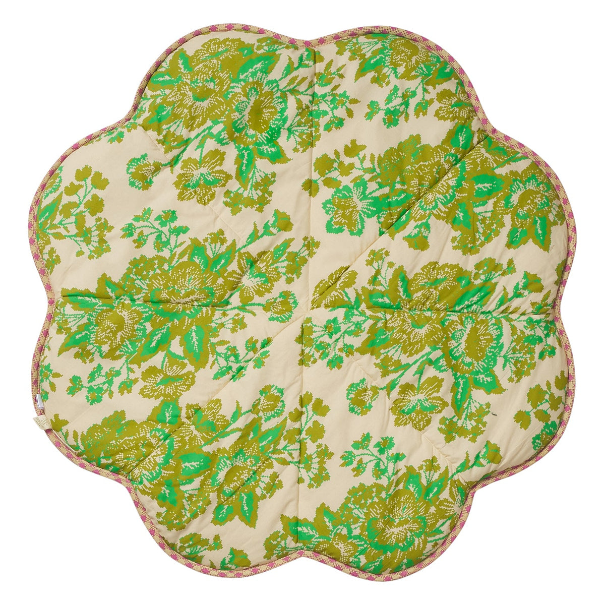 Hazel Play Mat - floral reverse side