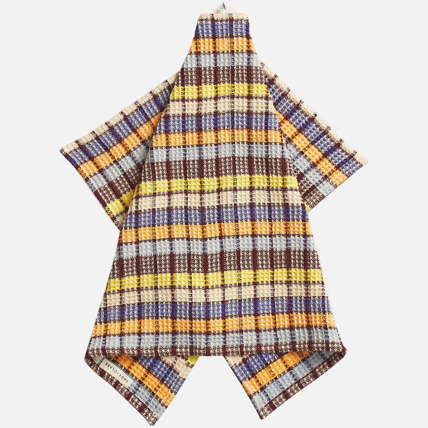 striped tea towel hanging hero