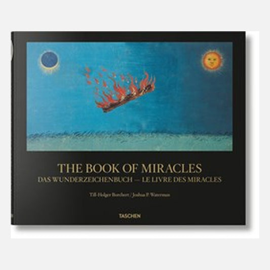 The Book of Miracles by Taschen, square-cropped cover on light gray background