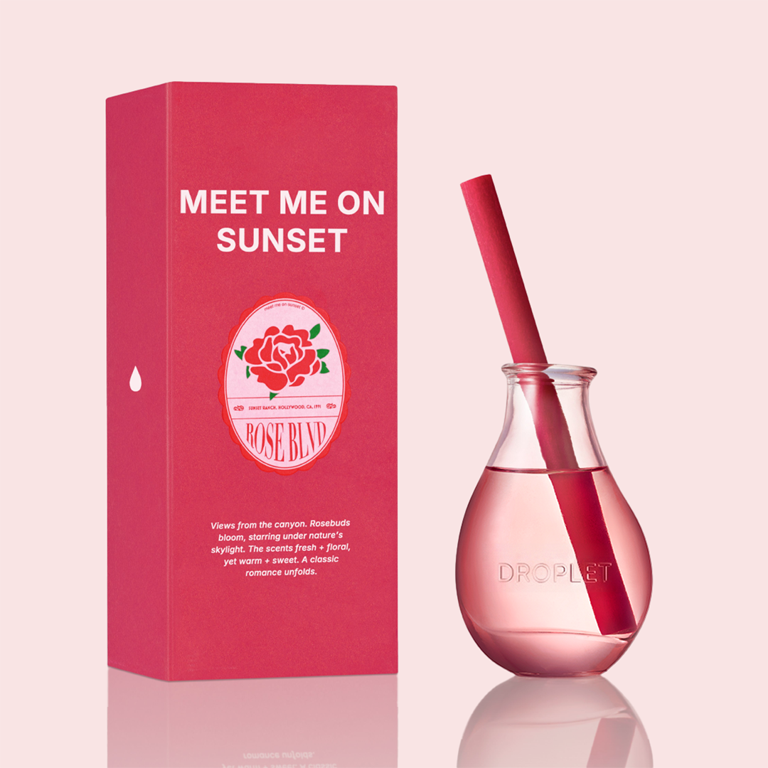 Droplet Reed Diffuser - Boost scene