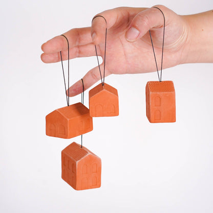 Terracotta House Ornament
