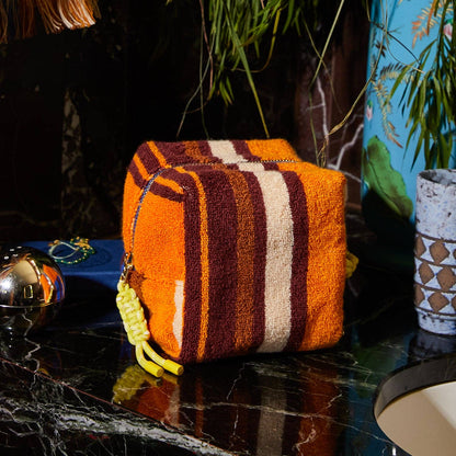 Nicolette Terry Pouch - Russet: Small
