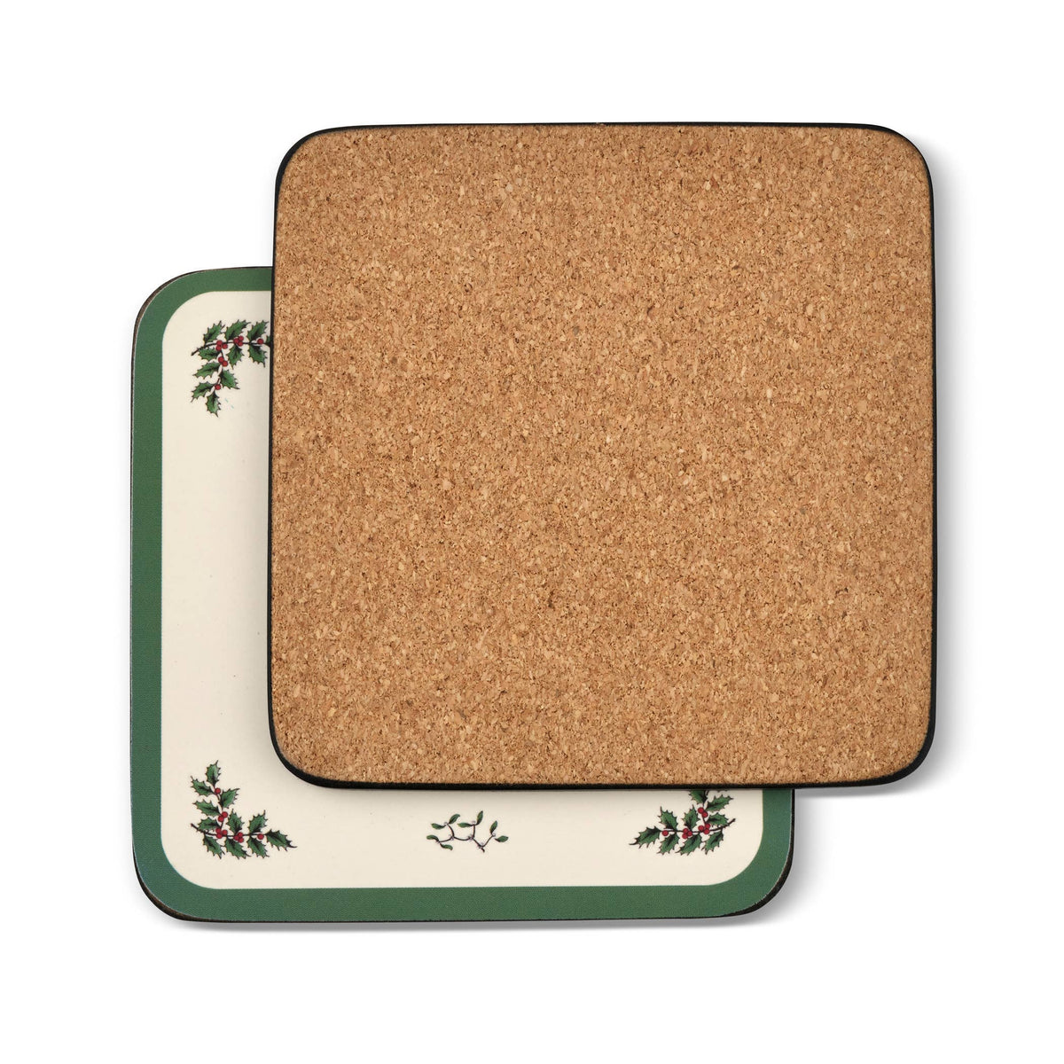 Spode Christmas Tree Coasters - Set of 6
