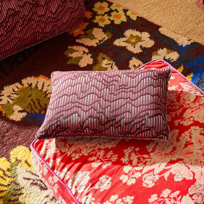Hanna Jacquard Cushion: Feather Insert
