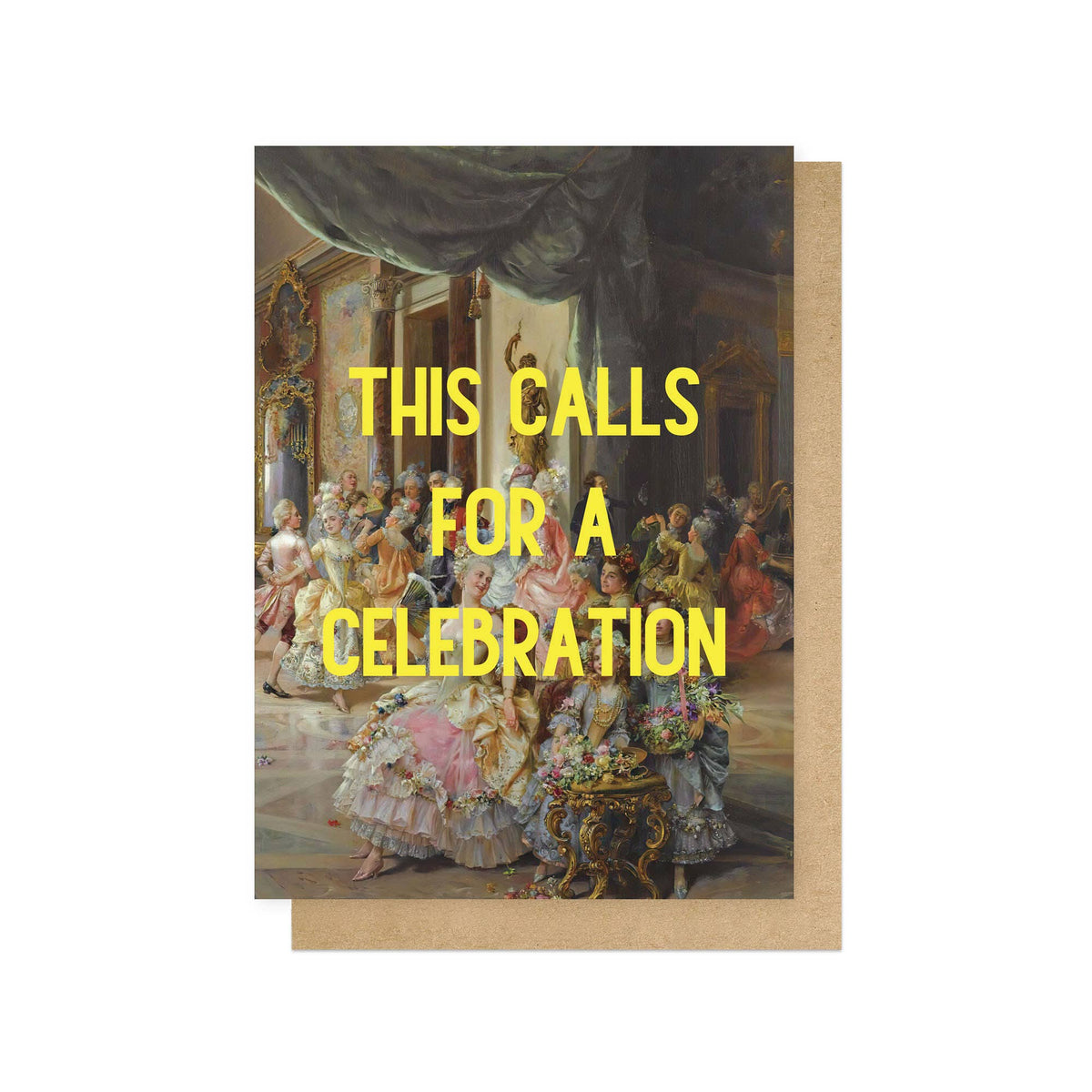 Celebration Greetings Card: Cello-Free
