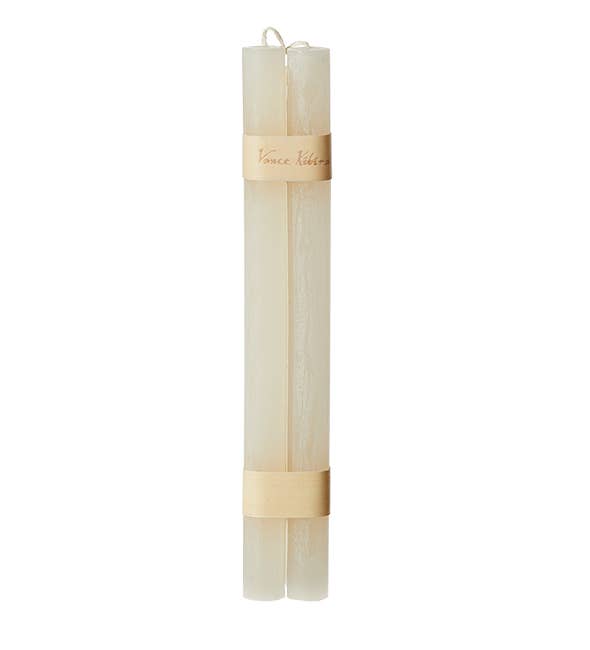 Timber Candle, Melon White: D5 x H15 cm.