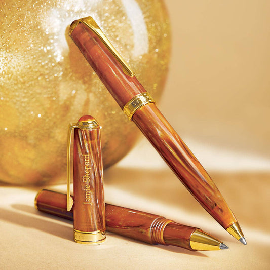 True Writer Classic Butterscotch Pen: Ballpoint