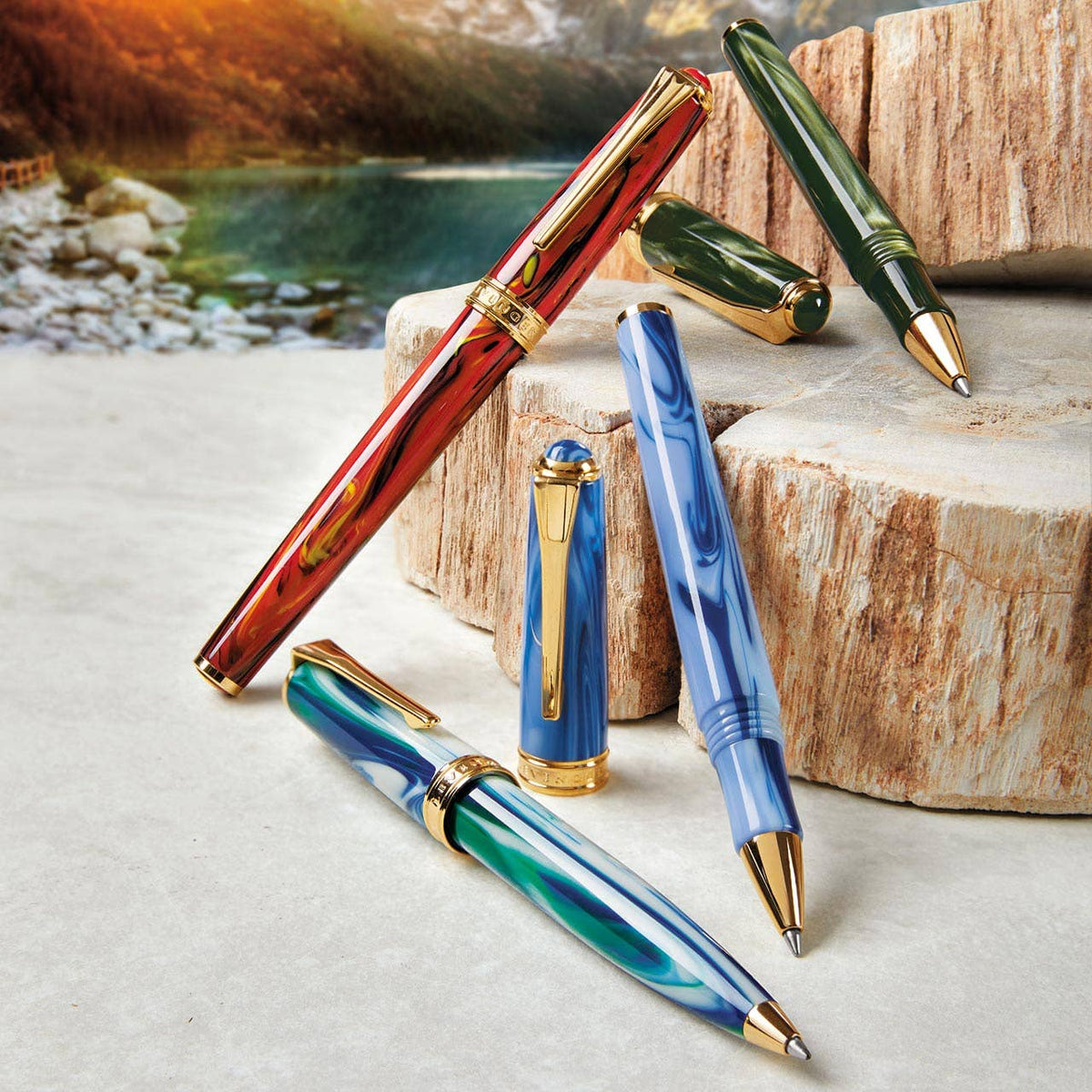 True Writer Classic Elements Earth Pen: Ballpoint