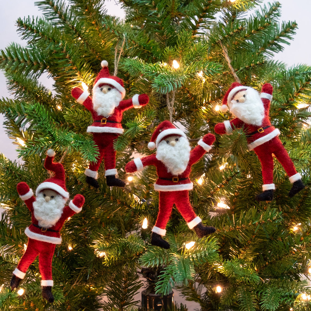 Ornament - Christmas Decor - Dancing Santa