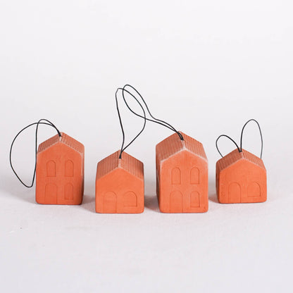Terracotta House Ornament