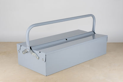 Metalplus single layer tool box in glossy grey