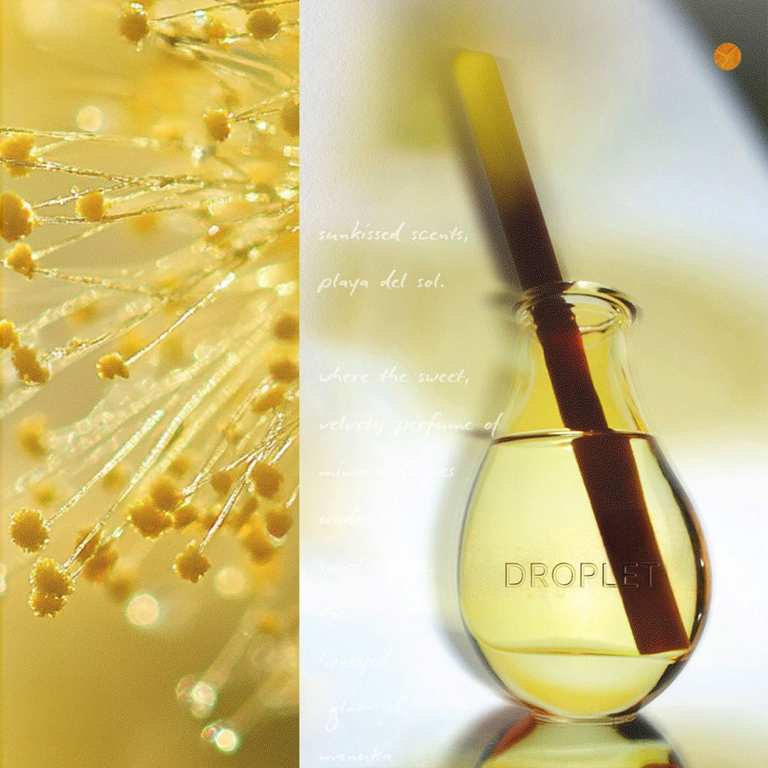 Droplet Reed Diffuser - Happy styled