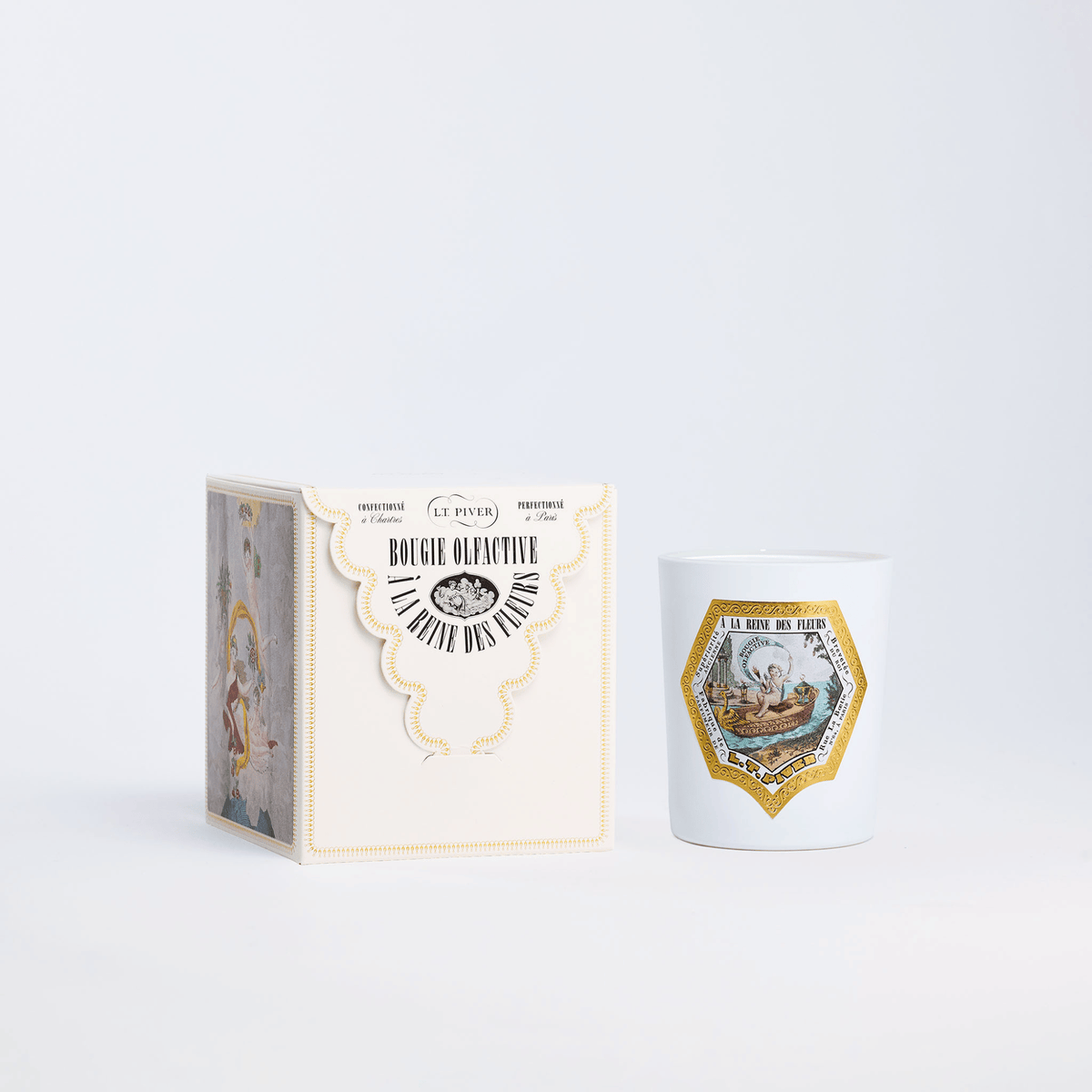 L.T. Piver A la Reine des Fleurs Candle with box