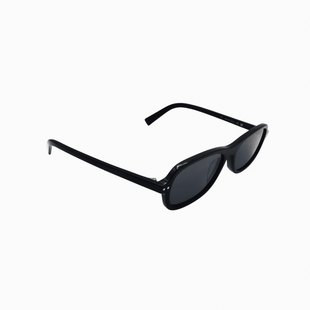 Newport Black sunglasses detail