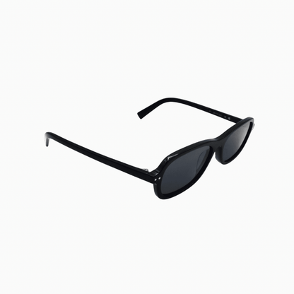 Newport Black sunglasses detail