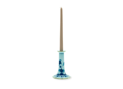 Ginori 1735 Oriente Italiano Candle Holder, Iris, detail