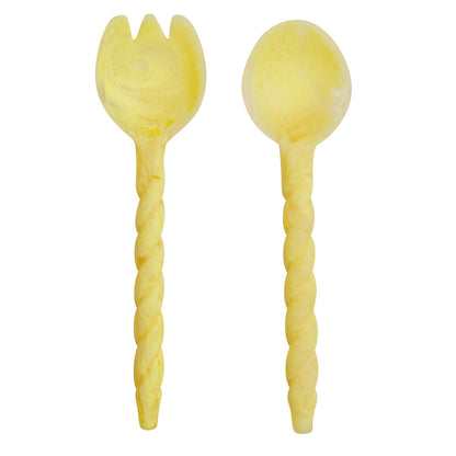 Sage x Clare Rose Salad Servers - Aspen Gold