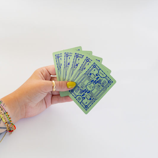 At the Table PLAY Deck - Blue