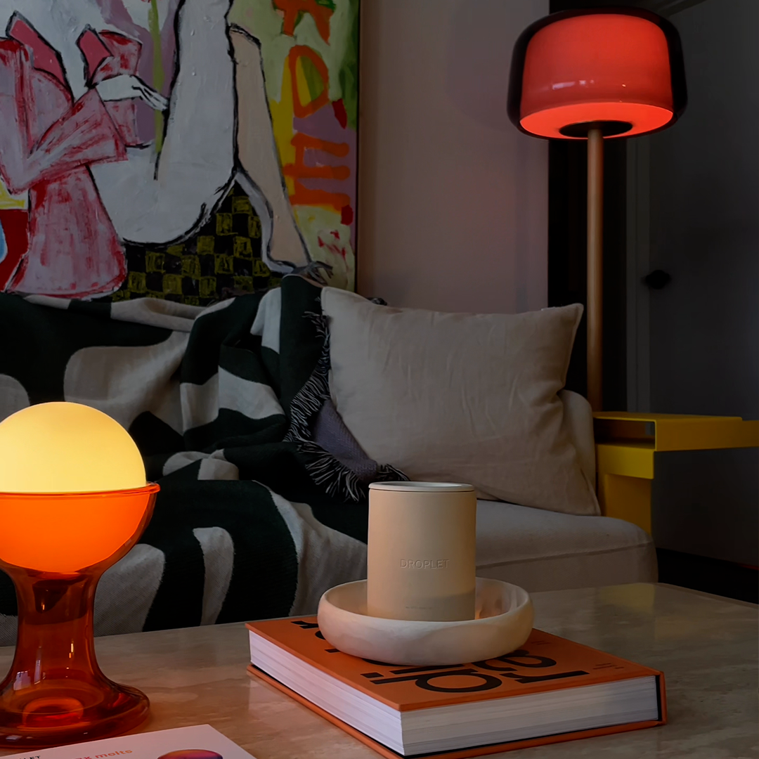 Droplet Wax Warmer base glow